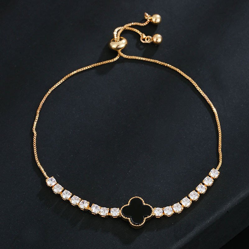 kanamina pull-out four-leaf clover bracelets kanamina pull-out four-leaf clover bracelets